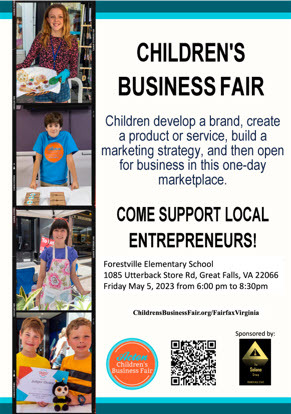Children's Business Fair May 5