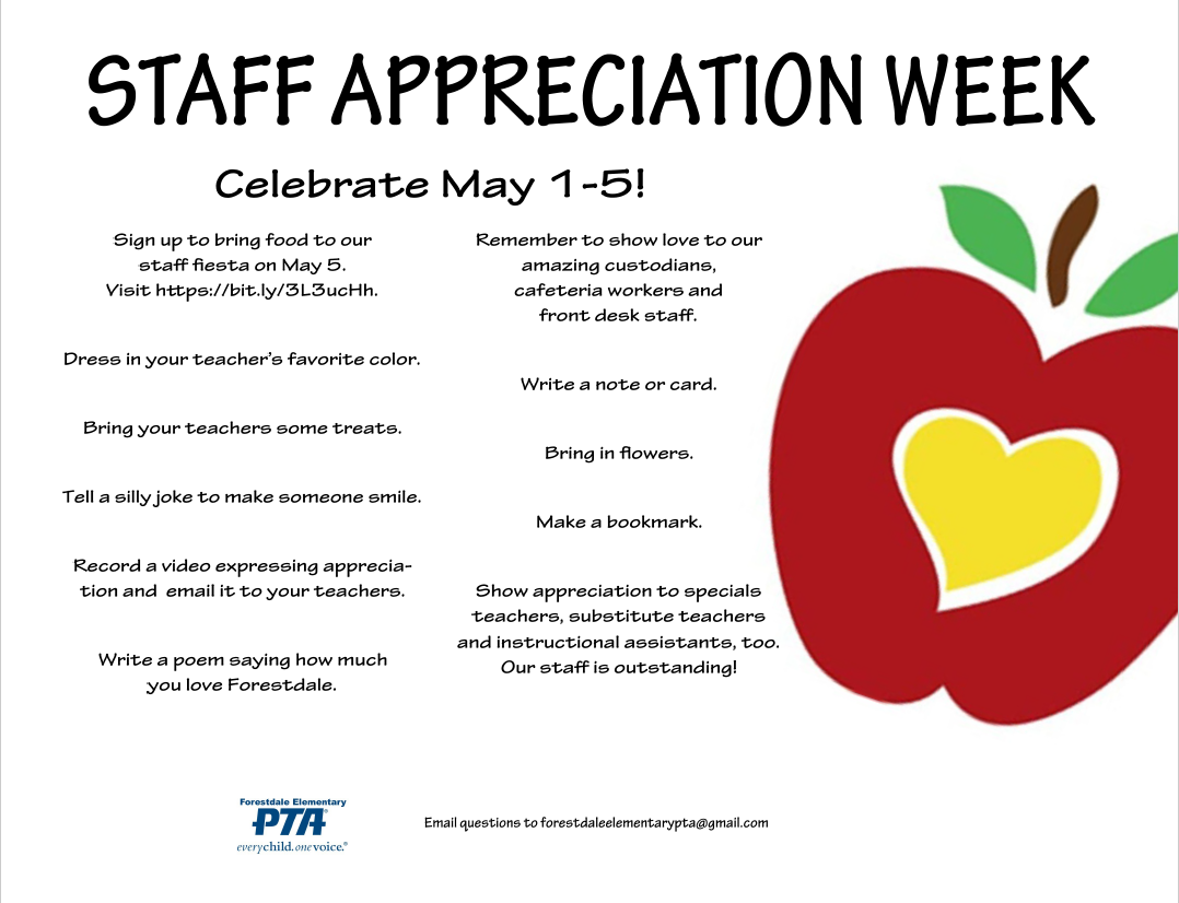 Staff appreciation week