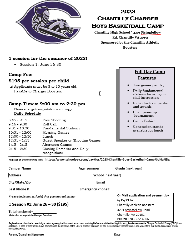 Boys Basketball Camp