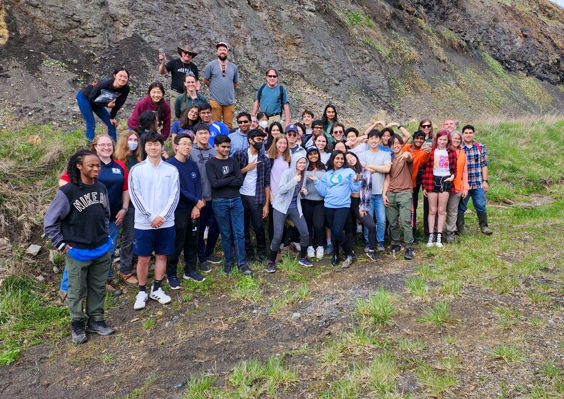 TJ Students and Staff on expedition