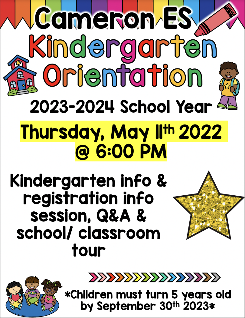 kindergarten orientation
