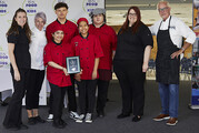 Students being honored by Real Food for Kids