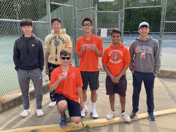 Boys Tennis at Districts