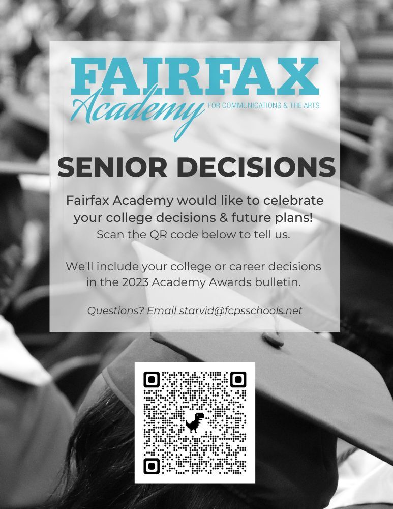 Fairfax Academy Senior Decisions