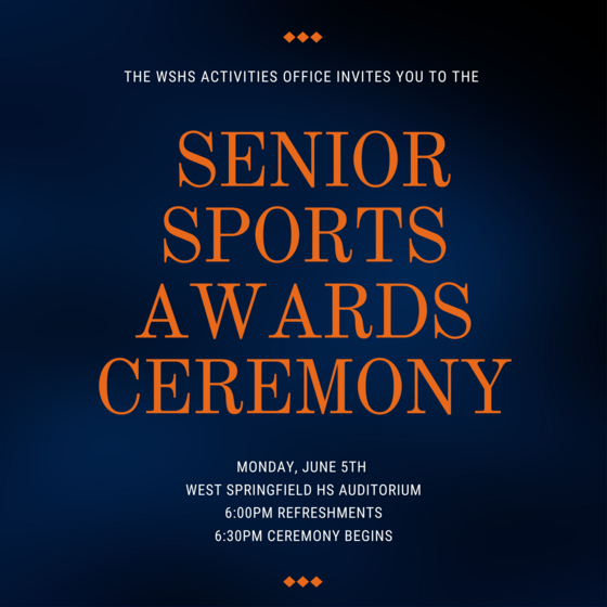 Senior Sports Awards Ceremony