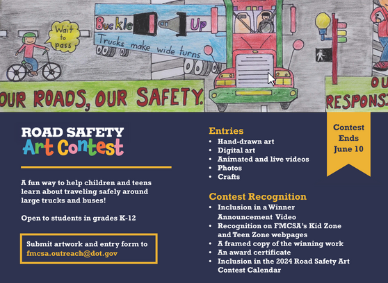 Road Safety Art Contest