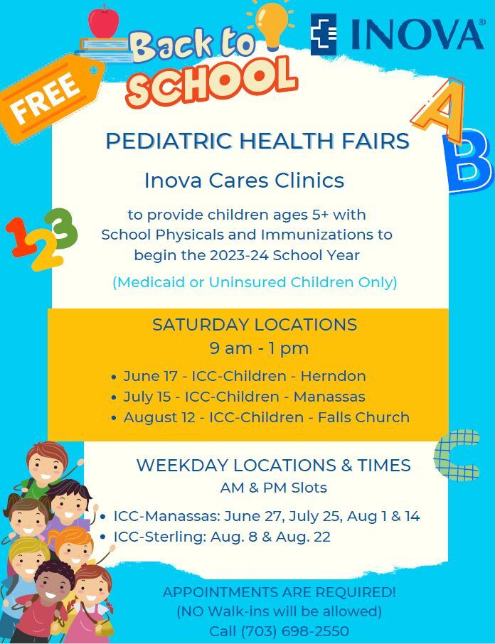 Inova clinics english