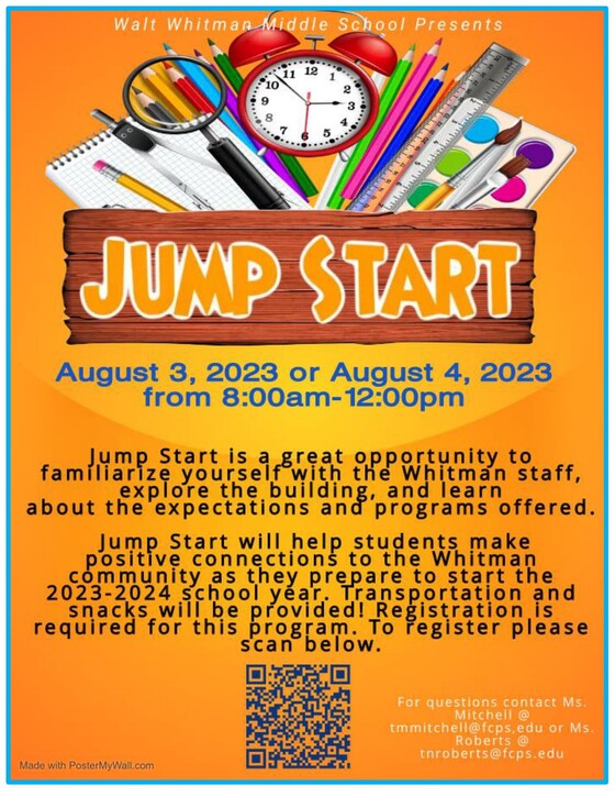 Jump Start Flyer