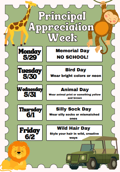 Principal Appreciation Week 