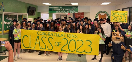 Canterbury Woods Grad Walk 2023