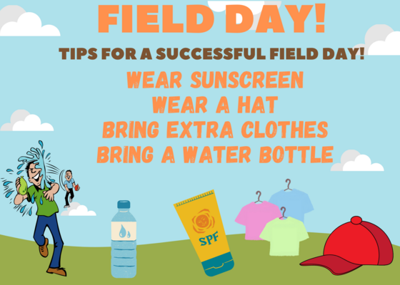 field day reminders