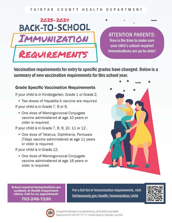 immunization requirement