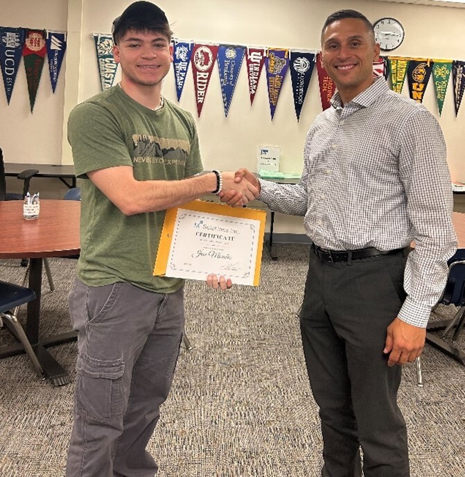 M2 Solutions scholarship winner