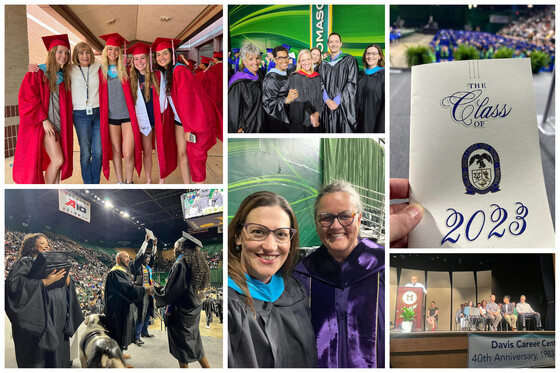 Graduation photo collage