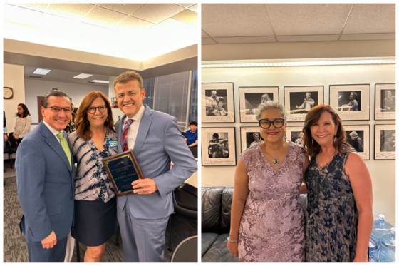 Photo collage Dr. Zuluaga and Dr. Ivey