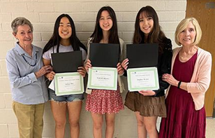 Langley AUUW STEM winners