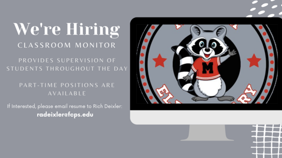 Student Monitor Flyer