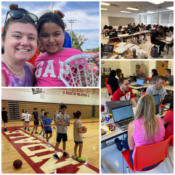 Collage of images from this week