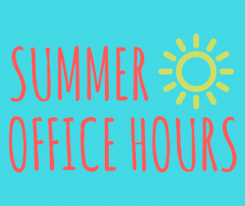 summer office hours