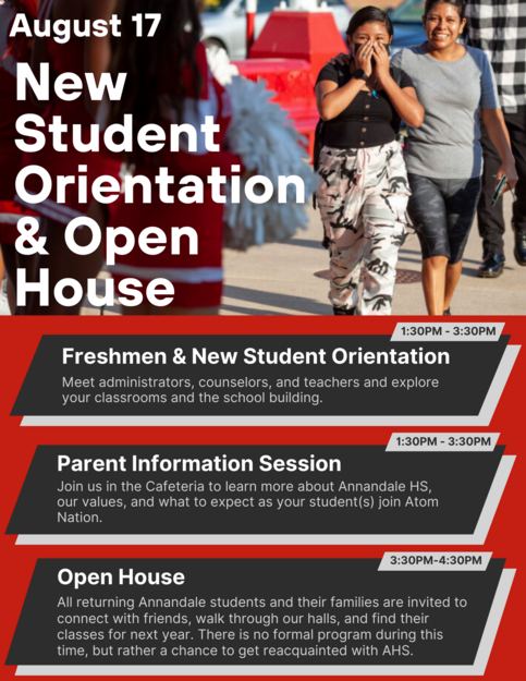 Open House Schedule