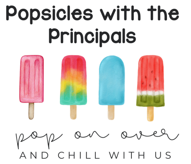 popsicles with the principals