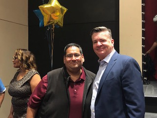 George Becerra and Dr. Sloan Presidio