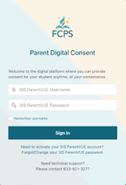 parent digital consent