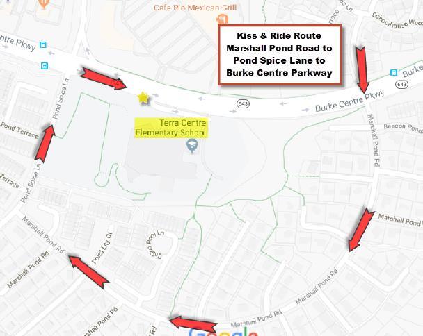 Kiss & Ride Map