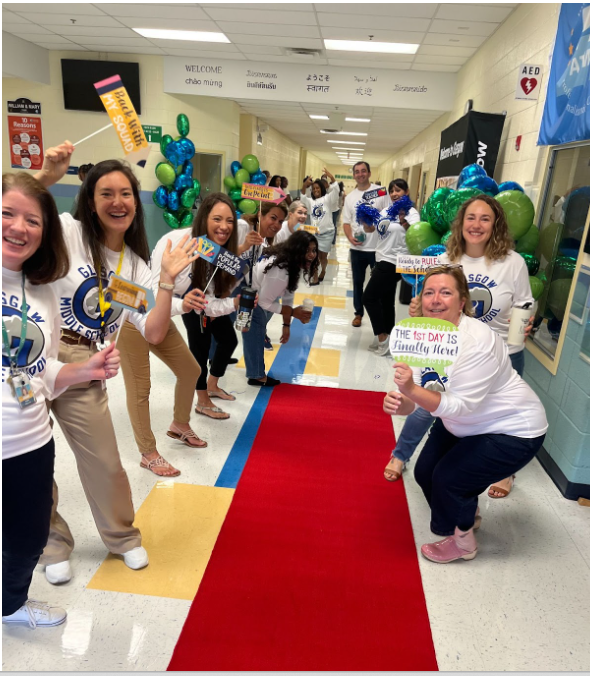 Welcoming teachers back