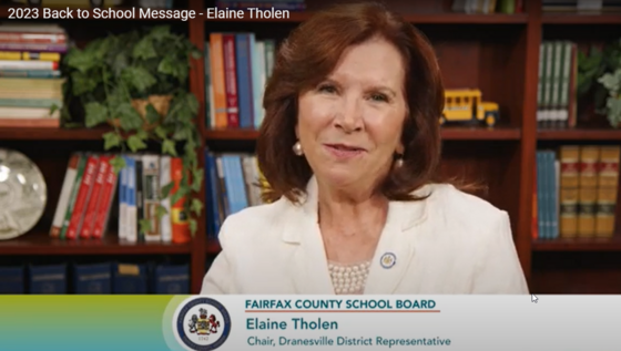 Elaine Tholen Back to School Video photo. Click image to play