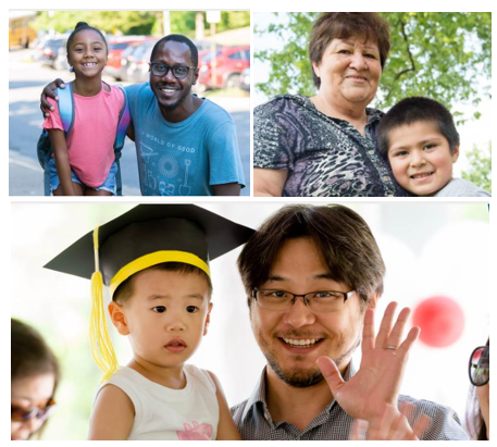 Family Engagement Collage