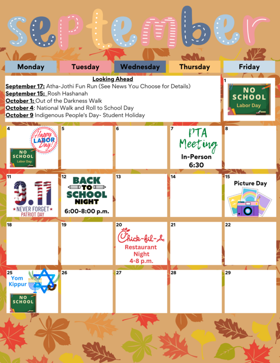 September Calendar: FINAL