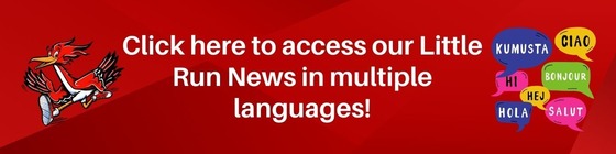 Banner to access Little Run News in multiple languages