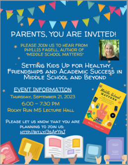 Carson MS parent presentation flyer