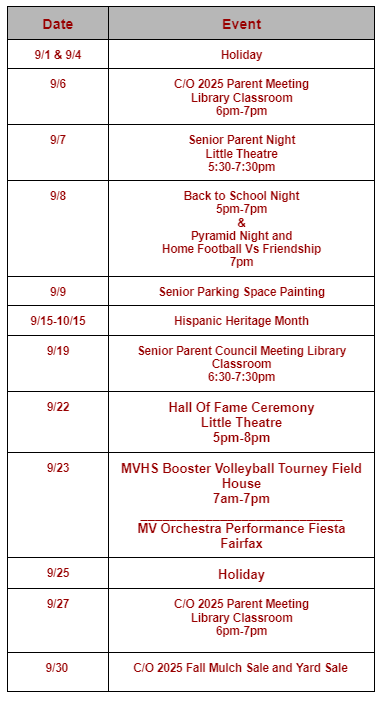 NYC Calendar 8-31-23