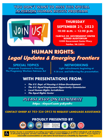 Human rights event