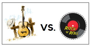 Rock vs Country