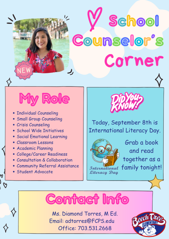 School Counselor's Corner
