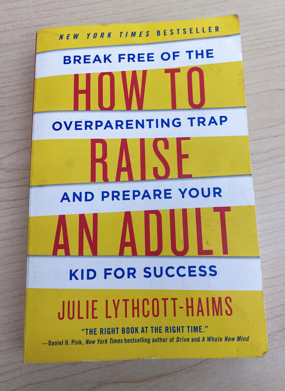 Picture of the How to Raise an Adult book