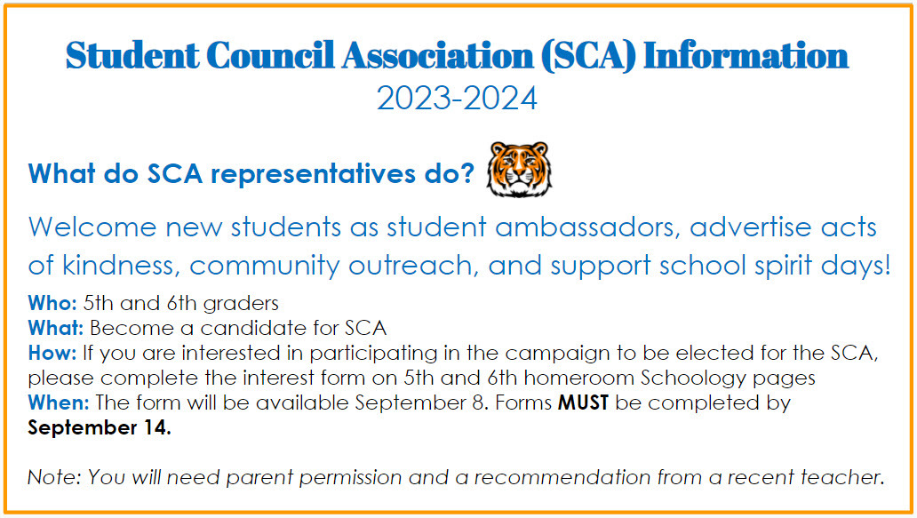 SCA opportunities
