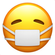 emoji with face mask