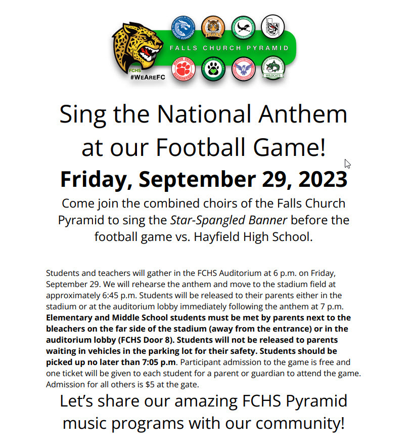 sing the national anthem