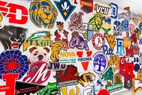 Collage of college logos