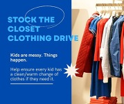 clothing drive flyer