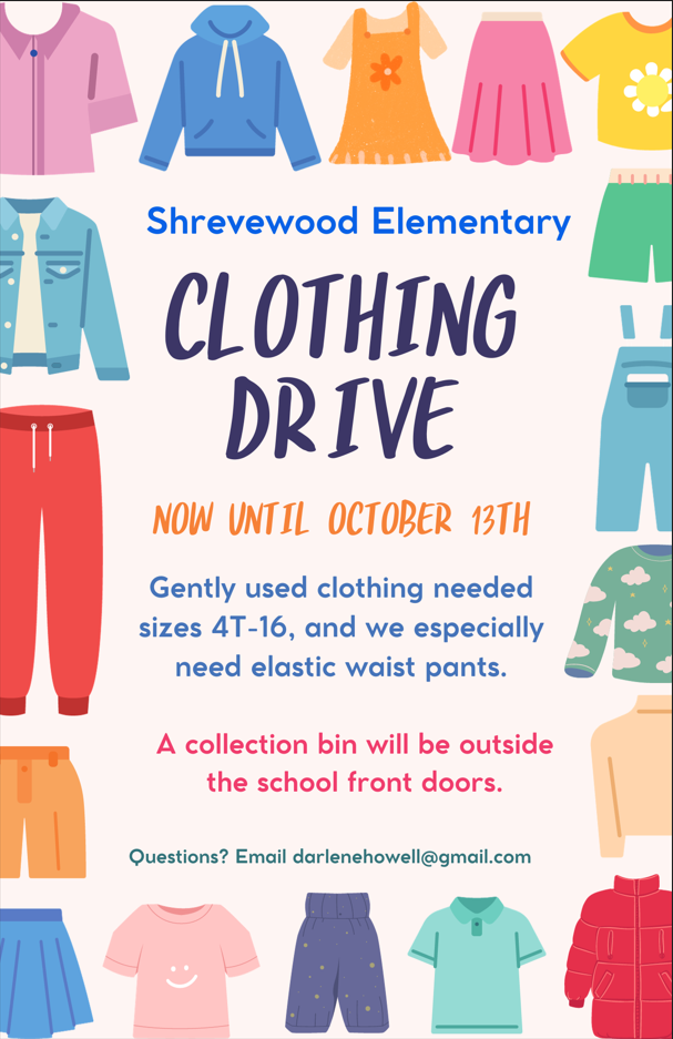 clothing drive