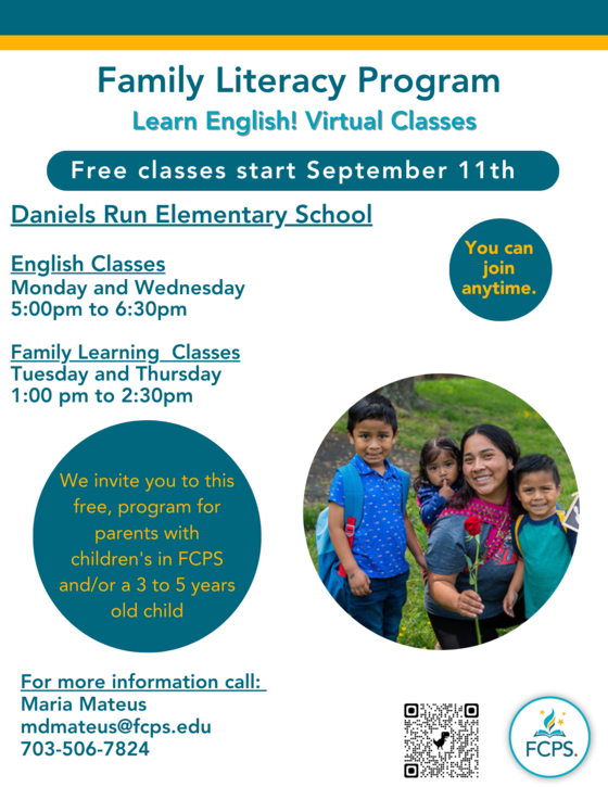 Daniels Run English Classes