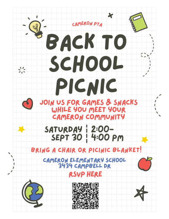 back to school picnic
