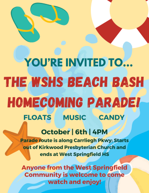 WSHS Homecoming Parade