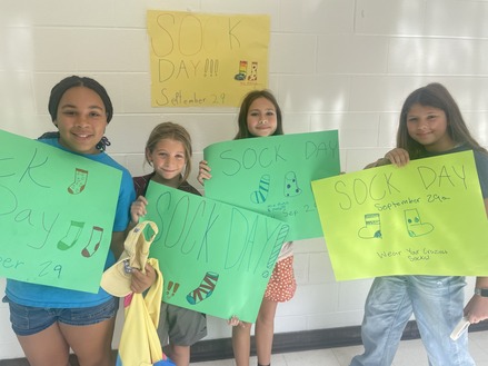 SCA Spirit Day - Sock Day - September 29