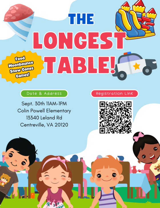 longest table